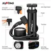 Xunting Mini pompe à pied de vélo MAX 140PSI pompes à pneus avec jauge Presta Schrader Valve avec aiguille pour pompe à vélo de montagne de route 240318