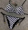 Frankrike Paris Designer Högkvalitativ kvinnor Bikinis Set Sexiga en/två stycken trycker vackra bikini Transparent baddräkt