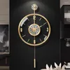 Orologi da parete Orologio silenzioso Ufficio Soggiorno Moderno Grande lusso Decorazione cucina Reloj Digital De Pared Camera da letto