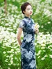 Vêtements ethniques Jeune Cheongsam amélioré de haute qualité rétro tempérament haut de gamme robe de style ancien traditionnel