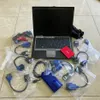 heavy duty truck diagnostic scanner nexi usb link with laptop d630 ram 4g cables full set ready use