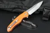 Wysokiej jakości noża M7725 Flipper 440C Satin Tanto Point Blade G10 ze stalowym blachy łożyska kulki na zewnątrz kemping wędkarski EDC kieszonkowe noży kieszonkowe