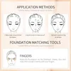 Långvarig ansikte Foundation Cream Waterproof Concealer Liquid Even Hud Tone Professional Matte Base Makeup Cosmetics Maquiagem 240320