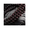 Andra modetillbehör Xiaoye Red Sandalwood Handkedja 108 Trä BUDDHA Pärlor gamla material Mensarmband Transport Kvinnor Drop de Otntj