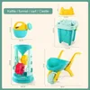 Sand Play Water Fun Beach Toys For Kids Spela Water Toys Sand Box Set Kit Sand Table Sand Bucket Summer Toys For Beach Spela Sand Water Game Play Cart 240321