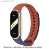 Mi Band için Straps Strap Mi Band 8 Bileklik Xiaomi Akıllı Band 8 NFC Sport Sile Miband 8 Strap Correa Yedek Aksesuarlar y240321