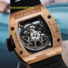 Diamond Sports Wrist Watch RM Wristwatch Mens Series RM029 Automatisk mekanisk ihålig datum Display Fashion Mens Watch Set