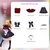 Cosplay Anime Kostüme Oshi No Ko Ruby Hoshino Rollenspiel mit Perücken B-Komachi rote Bühne zum Skifahren Uniformen Kana Arima Halloween für FrauenC24321