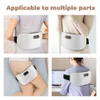 Slimming Belt Electric abdominal body massager for healthy deep knee muscles instruments vibration physical therapy heating weight loss massage 24321