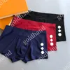 Sexy Mens Briefs Designer Wygodne męskie bielizny oddychające bokserki sportowe Wysokiej jakości boks