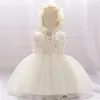 Mädchenkleider Kinder Hut Blumenkleid für Baby Mädchen Infantil 1. Geburtstag Hochzeit Tutu Prinzessin Weihnachtskostüm