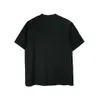 Vendita congiunta di nebbia T-shirt a maniche corte con lettera in schiuma di marca americana alla moda negli stili larghi da uomo e da donna