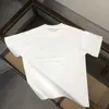 Męskie koszulki Projektant P Rodzina T-shirt z krótkim rękawem Pure Cotton American Fashion Brand Top Thin Ice Silk Połowa rękawy YQ9T