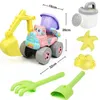 Plack Play Water Fun Toy zabawka 6 -częściowa Dzieci Zagraj w piasek narzędzia do kopania wody 240321