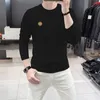 2024 Designer Brand Luxury Mens T Shirts Soft Cotton Long Hermes T-Shirts Summer Comfort Comfort Men's Clothing Apparel Tees Tshirts Storlek M-4XL