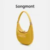 Songmont Sac Seau Luna Sacs Designer Sous Les Bras Hobo Sac À Bandoulière De Luxe Grand Fourre-tout Demi-Lune Sac À Main En Cuir Mini Embrayage Panier CrossBody Song Sac À Main 10