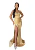 Elegancka Champapgne Pochwa wieczorowe sukienki dla kobiet ukochane podłogę długość podłogi formalne noszenie na balu urodzinowe suknie konkursowe suknie specjalne