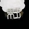 Broches, broches Designer Nouveau Silver Plaqué Diamant Marque Designer Bijoux Design pour Femmes Gold Charm Fashion Style Pin Accessoires 7532