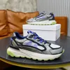 Profissão 24S/S Antiderrapante Lite Runner Low Top Trainers Sapatos City Walk Couro Confortável Tecido Resistente à Água Plataforma Esportiva Sola Caminhada Casual EU38-46