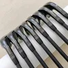NOWOŚĆ 790 Black Whirlwind Golf Irons lub Golf Irons Set Blade Style Premium Men Club Golf Club ze stalowym wałkiem dla prawej ręki 881