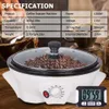 Home Electric Coffee Bean Roaster Suitable for Use in Cafes, Shops, Homes, 500 Grams/1.1 Pounds (upgraded to 110V-120V)