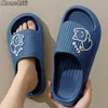 Kapcie Summer Women Beach Gruby platforma Slajdy Eva Home Flip Flip Flip Flip Ladies Fashion Sofe Sole Cloud Sandals018 H240322