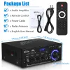 Högtalare Woopker HiFi Audio Amplifier AK45 Pro Bluetooth Digital MP3 Förstärkare Max Output 820w FM Basshögtalare stöder 90240V ingång