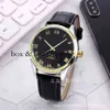 Watches Wristwatch Luxury Fashion Designer Europeiska varumärke Diefei Men's Business Three Needle Calender Full Automatic Mechanical Roman Scale