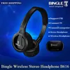 Cep Telefonu Kulaklıklar Bingle B616 Kablosuz FM Çok İşlevsel Medya Stüdyosu Stereo Kulaklıklar PC TV Oyun Kulaklıkları Q240321