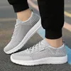 Casual Shoes Men Hollow Soft Lace Up Lazy Lightweight Breathable Mesh Sneakers Tenis Masculino Zapatillas Hombre