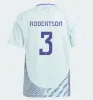 24 25 HEREN Kindertenue Euro 2024 Schotland voetbalshirt Voetbalshirts 150e verjaardag ROBERTSON McGREGOR man Kindertenues sets uniform Camiseta