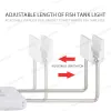 Hausschuhe 7 Arten von Länge 20 40 60 cm Aquarium LED LED LED FISH TANK SLIM Aquatic Plant Light für Aquarienfischtank Licht geeignet