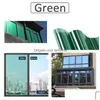 Auto Sunshade 1 3 5MX40cm Home One Way Mirror Window Glazen gebouw Tinting Film Side Solar UV Protection Sticker Gordijn Schraper Sun D OTRQH