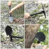 Hand Tools Mtifunctional Mini Garden Folding Portable Stainless Steel Shovel Planting Vegetables Digging Axe Outdoor Tool Drop Deliver Otuv1