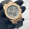 Relógio de pulso AP moderno e funcional relógio de pulso Royal Oak Offshore Series relógio masculino de 42 mm de diâmetro automático mecânico moda casual relógio famoso para cavalheiros