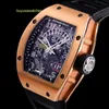 RM Watch Racing Watch Montre de sport Rm029 Machines 40 mm Or rose 18 carats Chronographe Montre