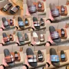 mens shoes Slipper Sandal Casual Chaussures Caoutchouc Slide Luxury Designer Sliders Été Extérieur Femmes Hommes Plage Pantoufles Plates Mule Voyage Plaid Sandale