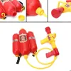 Water Gun Kids Toy Sac à dos d'eau Blaster pompier Extincteur Summer Beach Toys Outdoor Games Firefighter Soaker Enfants Gift 240321