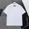 M-3XLデザイナーTシャツカジュアルMMS Tシャツモノグラムプリント半袖トップ
