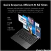 Ordinateurs portables Chuwi Corebook X 14 2K Sn Intel Core I3-1215U 16 Go de RAM 512 Go SSD Windows 11 Ordinateurs de livraison directe Ordinateurs réseau Ot6Yb