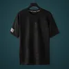 Maglietta hip hop sports magliette da uomo magliette maniche corte estive casual magliette kaki nere tees oversize 7xl 8xl 9xl 240313