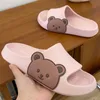 Slippers House Woman Summer Beach Slides Teddy Bear Indoor Kai cute Non Slip Eva Sandals Home Men Male Ladies Shoes Female01IBNS H240322