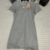 Malhas femininas camisetas designer marca 23 nova malha cor sólida vestido colarinho e manguito bloco simples feminino sckv