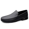 Casual schoenen Handgemaakte herenloafers Leren boot Lichtgewicht man Rijden Slip-On Flats Mode Mocasines Vrijetijdswandeling