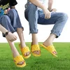 Kapcie Summer Women039s Zabawne durian buty na zewnątrz plażowe slajdy domowe łazienka klapki sandały suwak 9972002