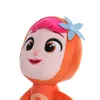 2024卸売オレンジ色のベイビーぬいぐるみおもちゃ子供ゲームプレイメイトホリデーギフトドールマシン賞品25cm