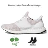 Top Quality Women Mens Running Shoes Mesh Designer Ultra Boost Triple White Black Gold Grey Pink Orange Bred Athletic Runners Sneakers Sports Trainers Size 36-45