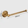 Towel Rings HOT SELLING Bathroom towel holder solid brass Wall-Mounted Round antique brass Towel Ring Towel Rack 240321