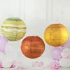 Party Decoration Eight Planets Paper Lanterns Space Theme Hanging Galaxy Lantern Foldable Kids Birthday For Home