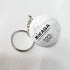 10PCS V200w Sport Gifts Volleyball Keychain Holder Car Key Ball Ring Chain Players Bag Keychains Kpfmb